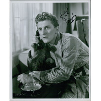 Kirk Douglas My Dear Secretary Signed 8x10 Original Photo JSA Authenticated Kirk Douglas My Dear Secretary Signed 8x10 Original Photo JSA Authenticated