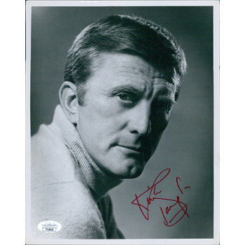 Kirk Douglas Actor Signed 8x10 Glossy Photo JSA Authenticated Kirk Douglas Actor Signed 8x10 Glossy Photo JSA Authenticated