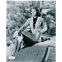 Frances Drake Actress Signed 8x9.5 Glossy Photo JSA Authenticated Frances Drake Actress Signed 8x9.5 Glossy Photo JSA Authenticated