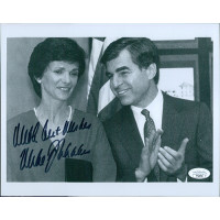 Michael Dukakis Governor of Massachusetts Signed 8x10 Glossy Photo JSA Authentic