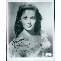 Rhonda Fleming Actress Signed 8x10 Glossy Photo JSA Authenticated Rhonda Fleming Actress Signed 8x10 Glossy Photo JSA Authenticated