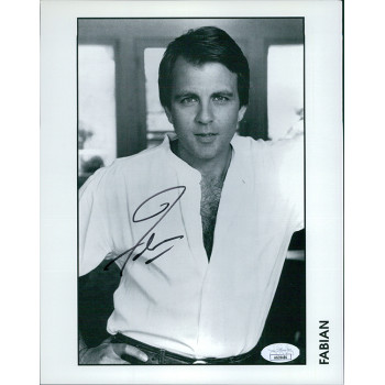 Fabian Forte Actor Signed 8x10 Cardstock Promo Photo JSA Authenticated