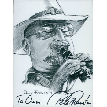 Pete Fountain Jazz Musician Signed 6x8 Cardstock Photo JSA Authenticated Pete Fountain Jazz Musician Signed 6x8 Cardstock Photo JSA Authenticated