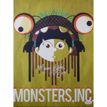 Mary Gibbs Signed Monsters, Inc. Boo 11x14 Matte Color Photo JSA Authenticated