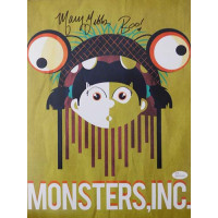 Mary Gibbs Signed Monsters, Inc. Boo 11x14 Matte Color Photo JSA Authenticated