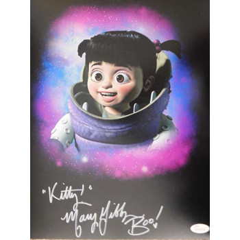Mary Gibbs Signed Monsters, Inc. Boo 11x14 Matte Color Photo JSA Authenticated