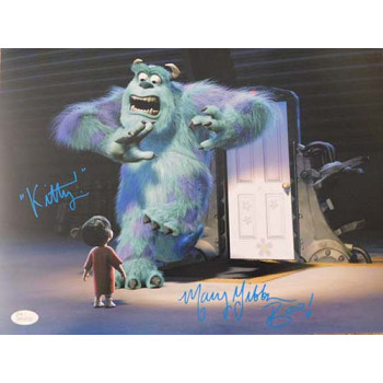 Mary Gibbs Signed Monsters, Inc. Boo 11x14 Matte Color Photo JSA Authenticated