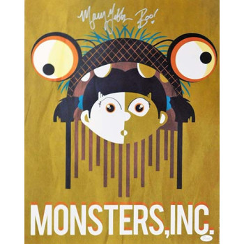 Mary Gibbs Signed Monsters, Inc. Boo 16x20 Matte Color Photo JSA Authenticated