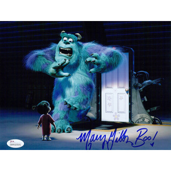 Mary Gibbs Signed Monsters, Inc. Boo 8x10 Matte Color Photo JSA Authenticated