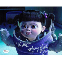 Mary Gibbs Signed Monsters, Inc. Boo 8x10 Matte Color Photo JSA Authenticated Mary Gibbs Signed Monsters, Inc. Boo 8x10 Matte Color Photo JSA Authenticated