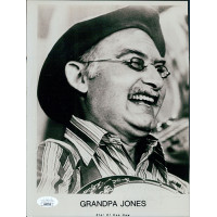 Grandpa Jones Country Singer Signed Cut 7.5x10 Glossy Photo JSA Authenticated Grandpa Jones Country Singer Signed Cut 7.5x10 Glossy Photo JSA Authenticated