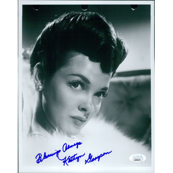 Kathryn Grayson Actress Signed 8x10 Glossy Photo JSA Authenticated