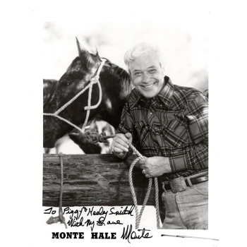 Monte Hale American Actor Singer Signed 8x10 Glossy Photo JSA Authenticated