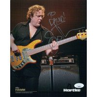 Stuart Hamm Bassist Signed 8x10 Cardstock Promo Photo JSA Authenticated Stuart Hamm Bassist Signed 8x10 Cardstock Promo Photo JSA Authenticated