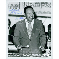 Lionel Hampton Big Band Musician Signed 8x10 Glossy Photo JSA Authenticated Lionel Hampton Big Band Musician Signed 8x10 Glossy Photo JSA Authenticated