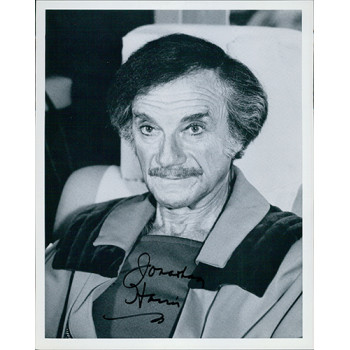 Jonathan Harris Actor Signed 8x10 Original Still Glossy Photo JSA Authenticated