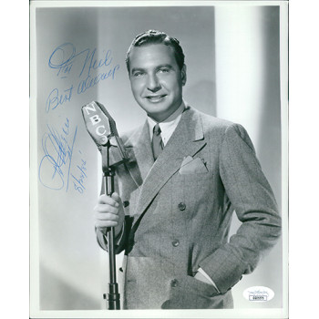 Phil Harris TV Actor Signed 8x10 Glossy Photo JSA Authenticated Phil Harris TV Actor Signed 8x10 Glossy Photo JSA Authenticated