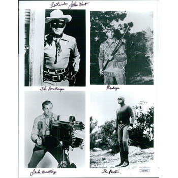 John Hart The Lone Ranger Actor Signed 8x10 Glossy Photo JSA Authenticated John Hart The Lone Ranger Actor Signed 8x10 Glossy Photo JSA Authenticated