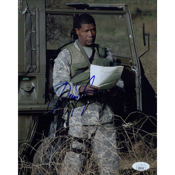 Dennis Haysbert The Unit Actor Signed 8x10 Glossy Photo JSA Authenticated