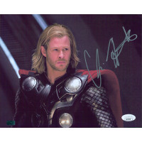 Chris Hemsworth Thor Actor Signed 8x10 Matte Photo JSA Authenticated