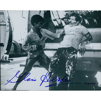 Gloria Hendry 007 Live & Let Die Signed 8x10 Stock Card Photo JSA Authenticated Gloria Hendry 007 Live & Let Die Signed 8x10 Stock Card Photo JSA Authenticated