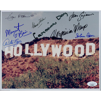 Hollywood Actors and Actress Signed 8x10 Glossy Photo by 8 JSA Authenticated