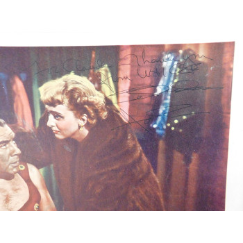 Celeste Holm Everybody Does It Actress Signed 11x14 Lobby Card JSA Authenticated