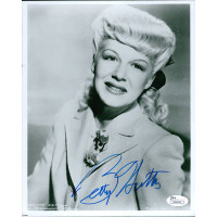 Betty Hutton Actress Signed 8x10 Glossy Photo JSA Authenticated
