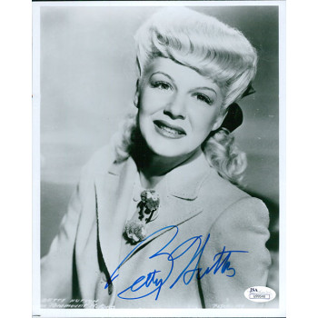 Betty Hutton Actress Signed 8x10 Glossy Photo JSA Authenticated