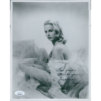 Martha Hyer Actress Signed 8x10 Matte Photo JSA Authenticated Personalized Martha Hyer Actress Signed 8x10 Matte Photo JSA Authenticated Personalized