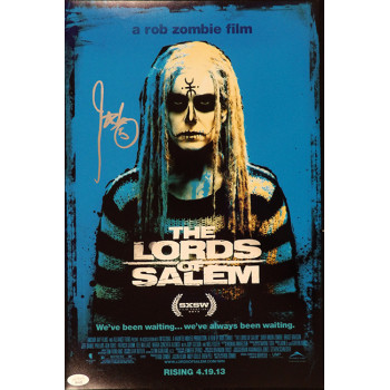John 5 The Lords Of Salem Signed 12x18 Matte Photo JSA Authenticated