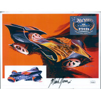 Mark Jones Hot Wheels designer Signed 8.5x11 Cardstock Photo JSA Authenticated Mark Jones Hot Wheels designer Signed 8.5x11 Cardstock Photo JSA Authenticated