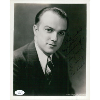 Leo Kehl Dance Instructor Signed 8x10 Original Glossy Photo JSA Authenticated