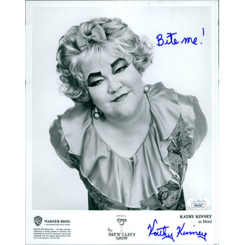 Kathy Kinney The Drew Carey Show Signed 8x10 Glossy Photo JSA Authenticated
