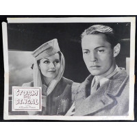 Patric Knowles Storm Over Bengal Actor Signed 11x14 Lobby Card JSA Authenticated