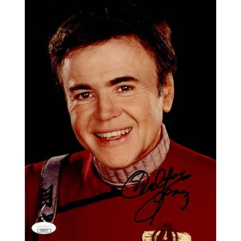 Walter Koenig Star Trek Actor Signed 8x10 Glossy Photo JSA Authenticated Walter Koenig Star Trek Actor Signed 8x10 Glossy Photo JSA Authenticated
