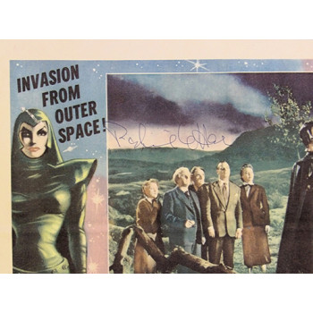 Patricia Laffan Devil Girl From Mars Signed 11x14 Lobby Card JSA Authenticated