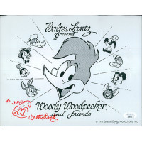 Walter Lantz Signed Woody Woodpecker 8x10 Glossy Photo JSA Authenticated Walter Lantz Signed Woody Woodpecker 8x10 Glossy Photo JSA Authenticated