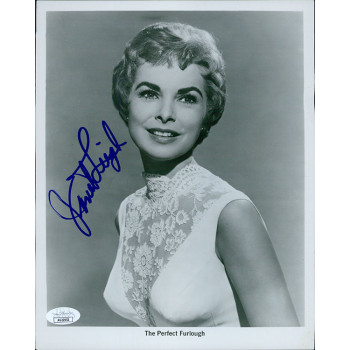 Janet Leigh The Perfect Furlough Actress Signed 8x10 Glossy Photo JSA Authentic Janet Leigh The Perfect Furlough Actress Signed 8x10 Glossy Photo JSA Authentic