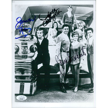 Lost In Space June Lockhart, Jonathan Harris, +1 Signed 8x10 Photo JSA Authentic Lost In Space June Lockhart, Jonathan Harris, +1 Signed 8x10 Photo JSA Authentic