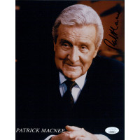 Patrick Macnee Actor Signed 8x10 Matte Photo JSA Authenticated Patrick Macnee Actor Signed 8x10 Matte Photo JSA Authenticated