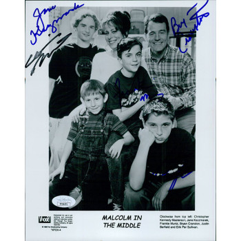 Malcolm In The Middle Cast Signed 8x10 Glossy Photo JSA Authentic Bryan Cranston Malcolm In The Middle Cast Signed 8x10 Glossy Photo JSA Authentic Bryan Cranston