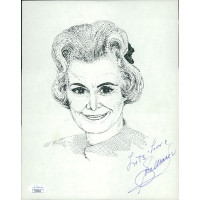 Rose Marie Actress Signed 8x10 Stock Card Drawing Photo JSA Authenticated Rose Marie Actress Signed 8x10 Stock Card Drawing Photo JSA Authenticated