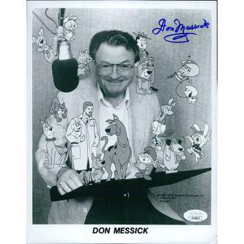 Don Massick Voice Actor Signed 8x10 Glossy Photo JSA Authenticated