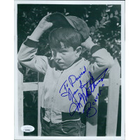 Jerry Mathers Leave It To Beaver Signed 8x10 Glossy Photo JSA Auth Personalized Jerry Mathers Leave It To Beaver Signed 8x10 Glossy Photo JSA Auth Personalized
