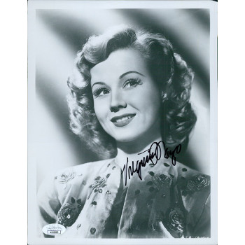 Virginia Mayo Actress Signed 8x10 Glossy Photo JSA Authenticated Virginia Mayo Actress Signed 8x10 Glossy Photo JSA Authenticated
