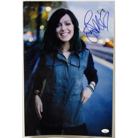Jenna McDougall Tonight Alive Singer Signed 12x18 Glossy Photo JSA Authenticated