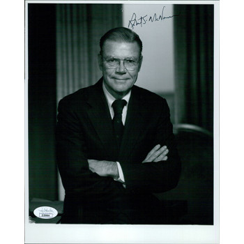 Robert McNamara Secretary of Defense Signed 8x10 Glossy Photo JSA Authenticated Robert McNamara Secretary of Defense Signed 8x10 Glossy Photo JSA Authenticated