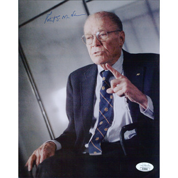 Robert McNamara Secretary of Defense Signed 8x10 Matte Photo JSA Authenticated Robert McNamara Secretary of Defense Signed 8x10 Matte Photo JSA Authenticated