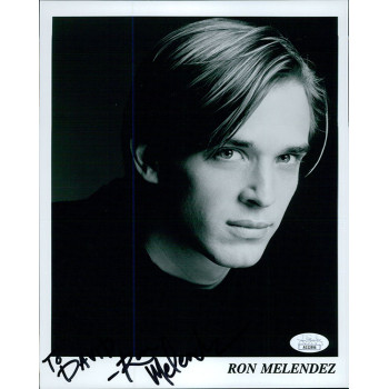 Ron Melendez Actor Signed 8x10 Matte Promo Photo JSA Authenticated